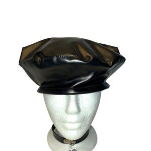 New Black Beret Hat